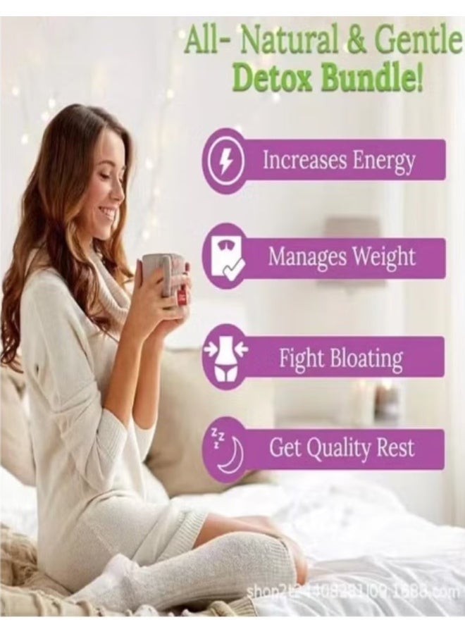 Wins Town Detox Tummy Tea Bags Support Healthy Digestive And Metabolism 14 Bags - Image 2